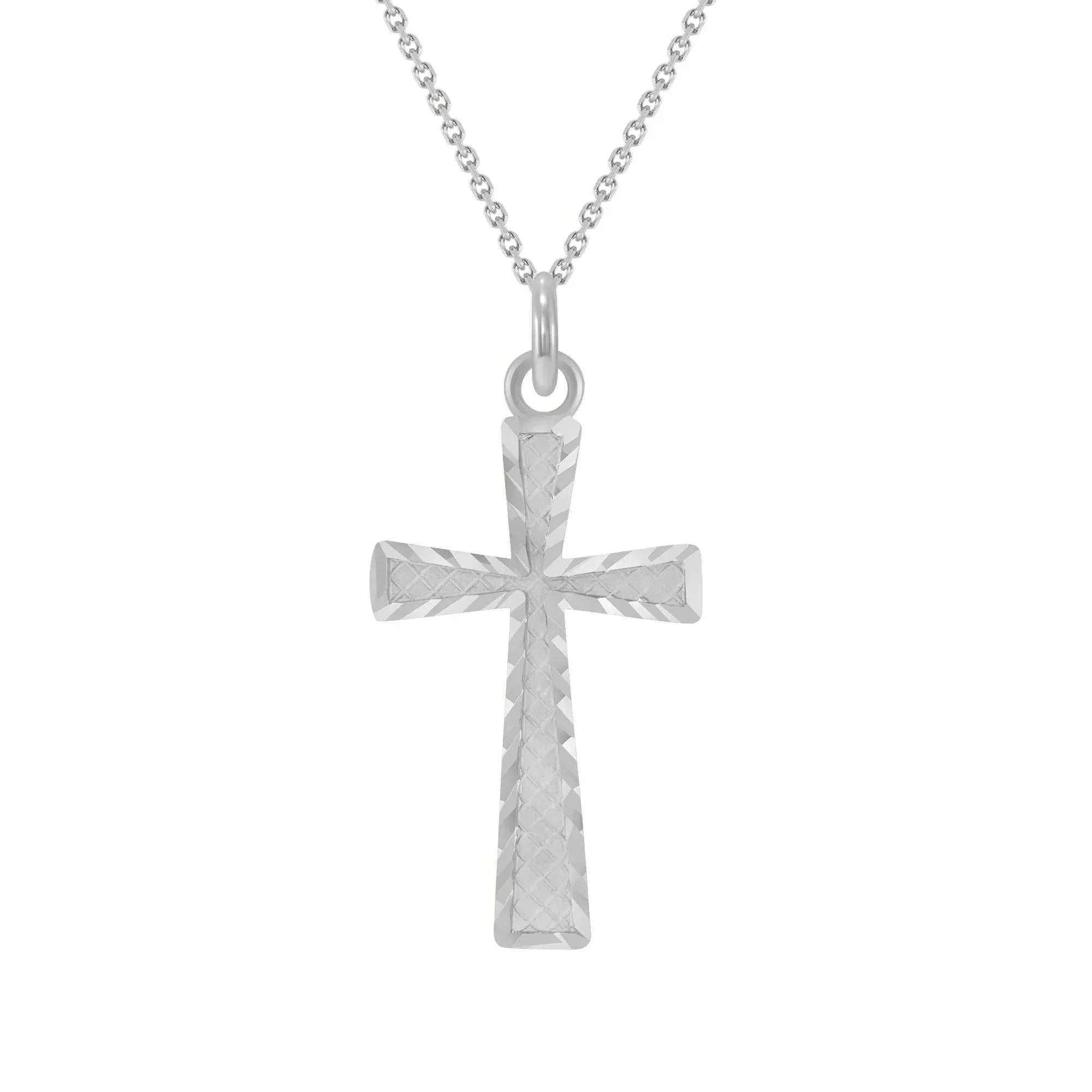 Elegant Diamond Cross Pendant Necklace from Rafi's Jewelry